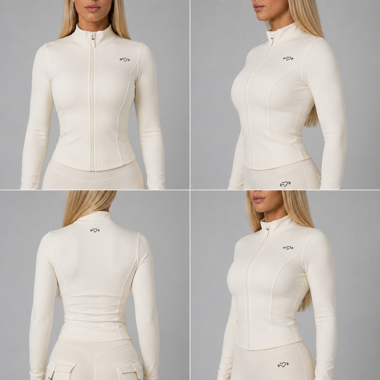 Bluza cu fermoar