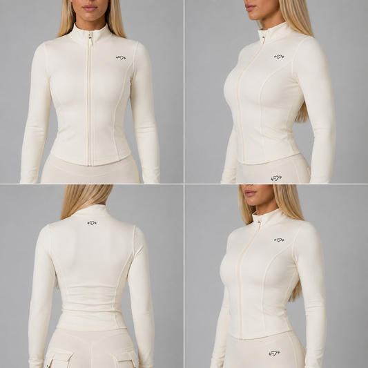 Bluza cu fermoar