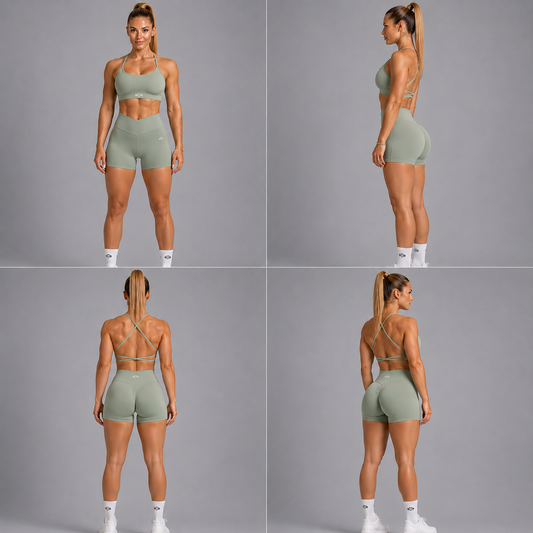 Set Scurt Verde