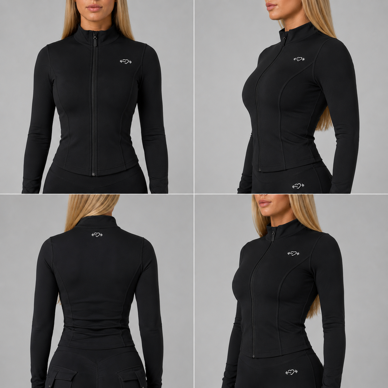 Bluza cu fermoar